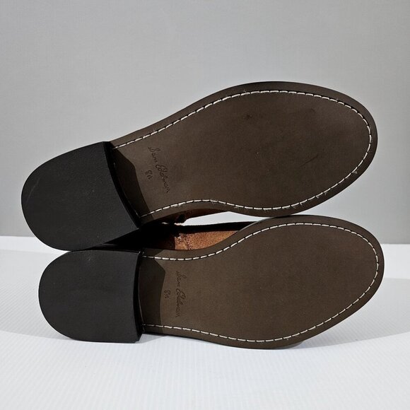 NEW Sam Edelman Nolynn Ankle Boot Womens 8.5 Brown Suede Buckle Fall Classic - Picture 12 of 14